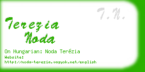 terezia noda business card